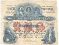 Royal Bank Of Scotland To 1967 1 Pound, 11.11.1920